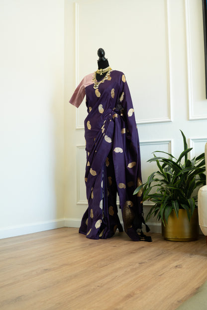 Purple | Silk Self-Drape