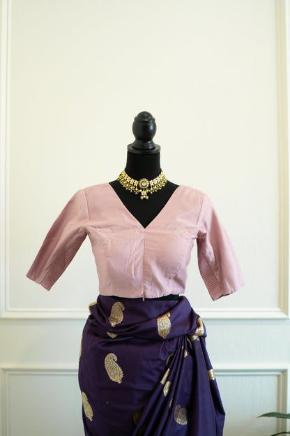 Purple | Silk Self-Drape